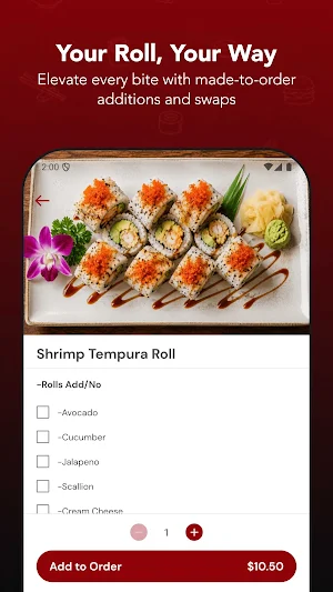 Samurai Japanese & Sushi Screenshot 3