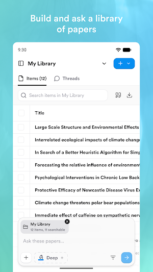 Consensus: AI for Research Screenshot 3