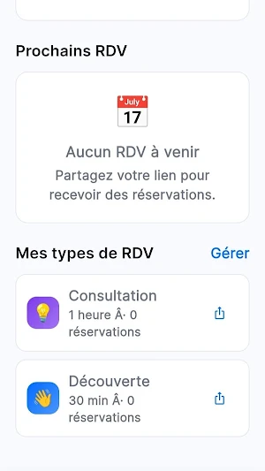 Calendry RDV : Agenda Pro Screenshot 2