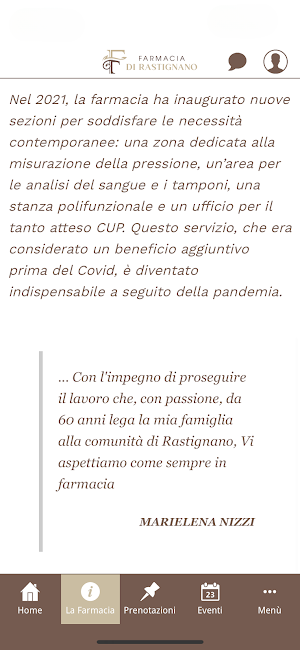 Farmacia di Rastignano Screenshot 2