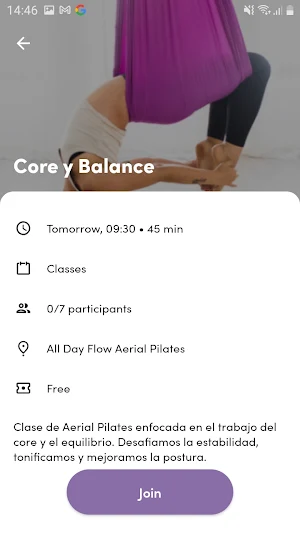 All Day Flow Aerial Pilates Screenshot 1