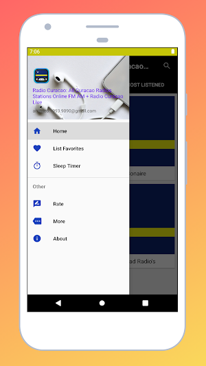 Radio Curacao + Radio Online Screenshot 1