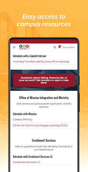 Fordham RamCentral Screenshot 3