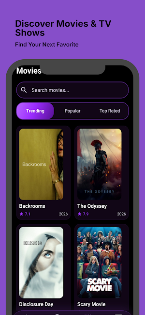 FilmPire - Movies & TV Shows Screenshot 0