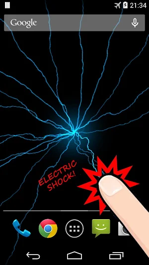Electric Live Wallpaper (Prank) Screenshot 1