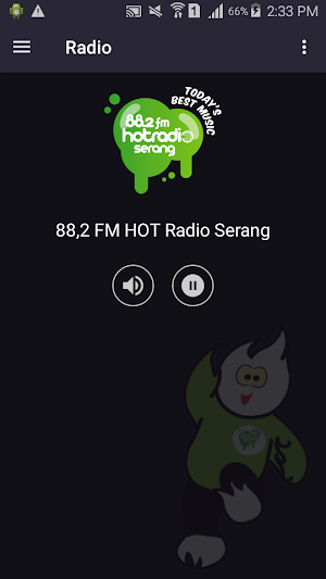 Digital Radio Serang Screenshot 0