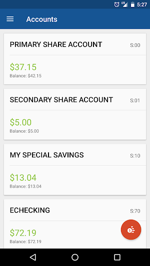 ECSFCU Mobile Screenshot 1