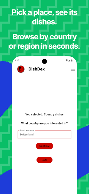 DishDex - World Dishes Screenshot 1