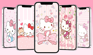 Hello Cute Kitty Wallpapers Screenshot 0