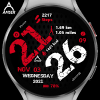 Amser Rugged Watch Face