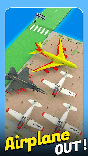Parking Jam 3D -Airplane Games Screenshot 1