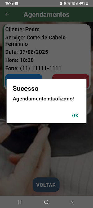 Salão de Beleza Screenshot 3