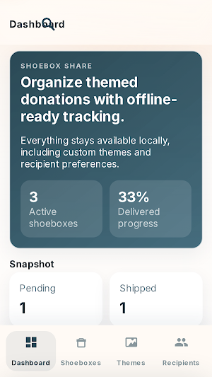 Shoebox Share Screenshot 0