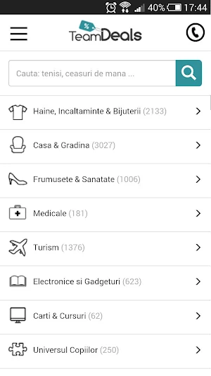 Teamdeals - marketplace online Screenshot 2