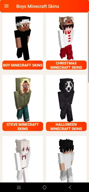 HD Boys skins for minecraft Screenshot 2
