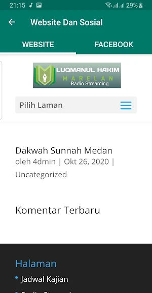 Radio Luqmanul Hakim Screenshot 3