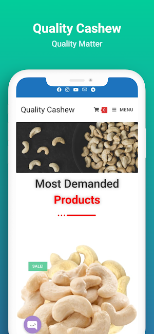 Quality Cashew Screenshot 2