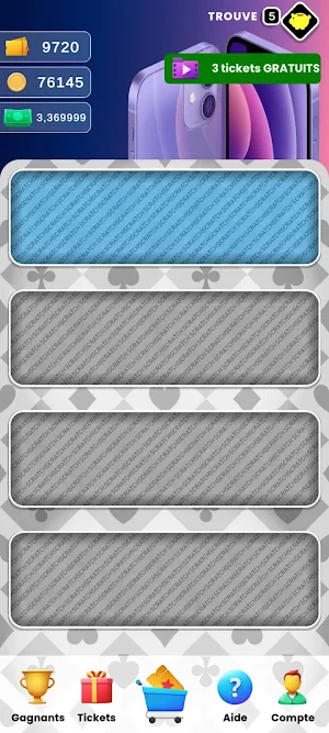 Fortune Grattage Screenshot 0