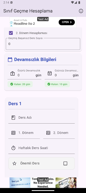 lise BAŞARI hesaplama Screenshot 1