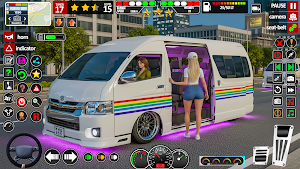 Mini Bus Game 3d Van Simulator Screenshot 2