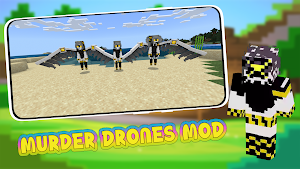 Murder Drones Mod For MCPE Screenshot 0