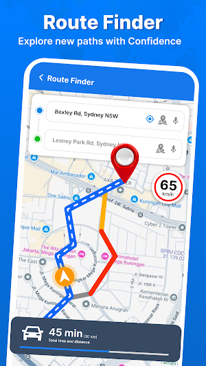 GPS Map Location: Route Finder Screenshot 0