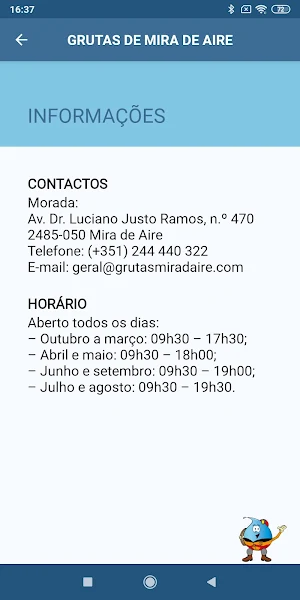 Grutas de Mira de Aire Screenshot 1