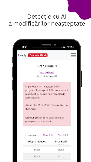 Busify Cluj Screenshot 3