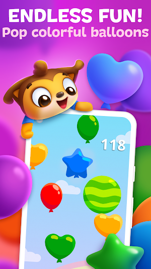 Balloon Pop: Little Kid Games Screenshot 0