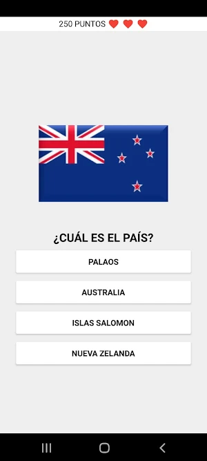 Banderas del Mundo Screenshot 2