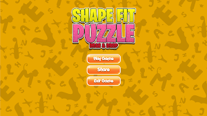 Shape Fit Puzzle Kids Drag & Drop Game 2020 Screenshot 0