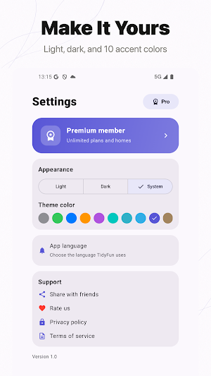 HomTodo - Chore Planner Screenshot 1