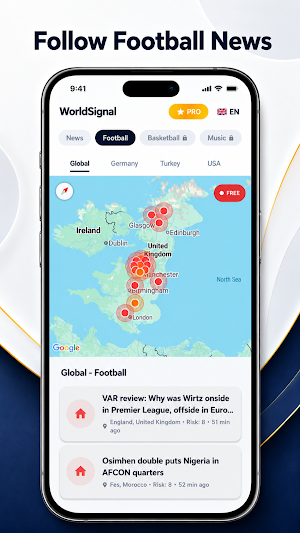 WorldSignal - Live World News Screenshot 3