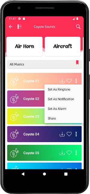 Coyote Sounds Screenshot 3