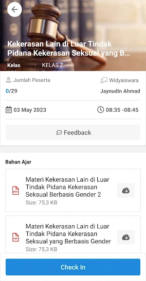 Smartclass Badiklat Screenshot 1