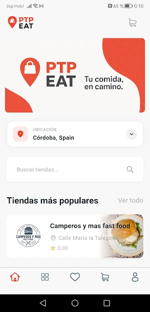 PTP EAT marketplace Screenshot 3