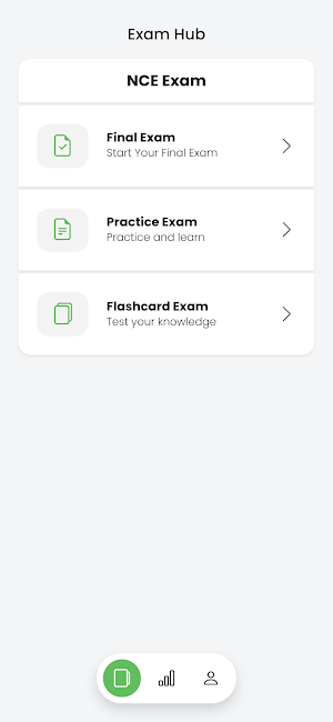 NCE Exam Screenshot 0