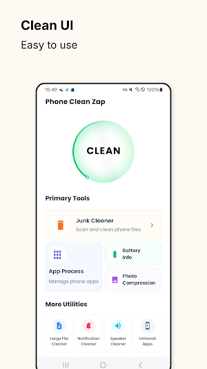 Phone Clean Zap Screenshot 0