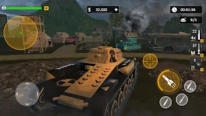 Tank War - Battlegrounds Game Screenshot 1