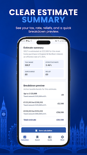 UK Stamp Duty Calculator Screenshot 3