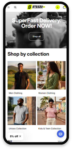 STEEZU - Your Fashion App Screenshot 1