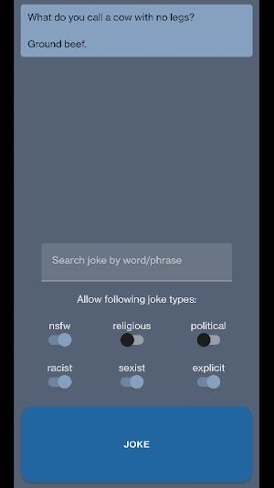 Joke App Screenshot 0