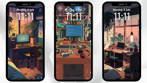 Aesthetic Lofi Art Wallpaper Screenshot 1