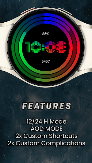 Spectrum Watch Face Screenshot 1