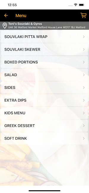 Tonis Souvlaki & Gyros Screenshot 2
