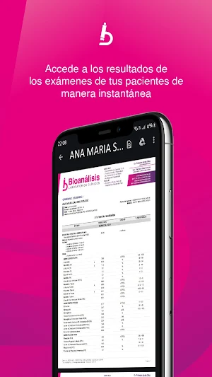 Laboratorios Bioanálisis Screenshot 2