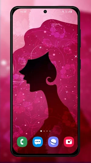 Girly cute wallpaper backgroud Screenshot 2