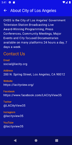 LA CityView CH35 Screenshot 2