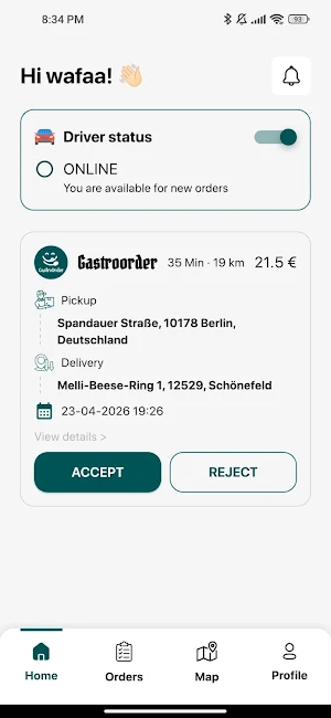 ONOS Driver Screenshot 0
