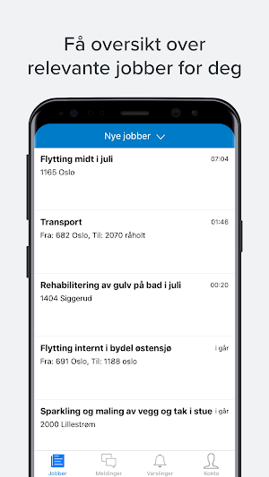 Mittanbud bedrift Screenshot 1